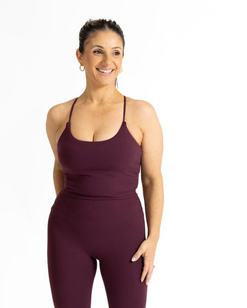 Base Tank - Aubergine