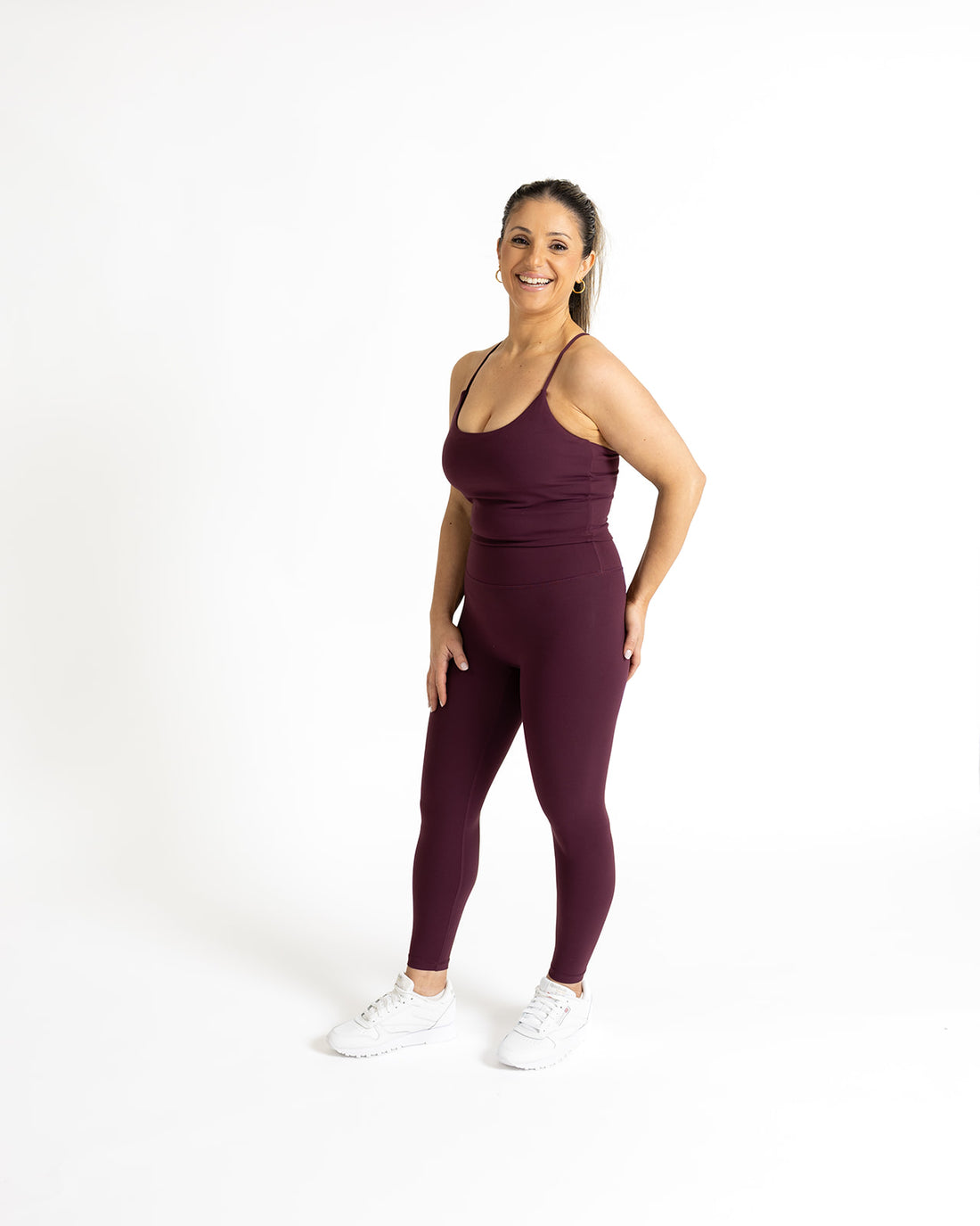 Base Legging - Aubergine