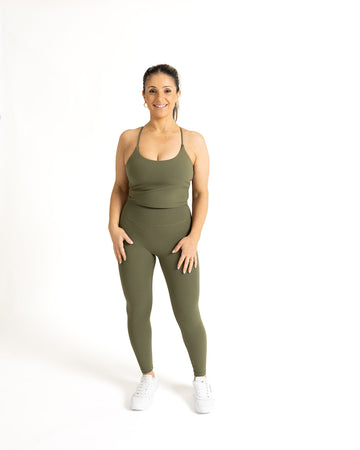 Base Legging - Khaki